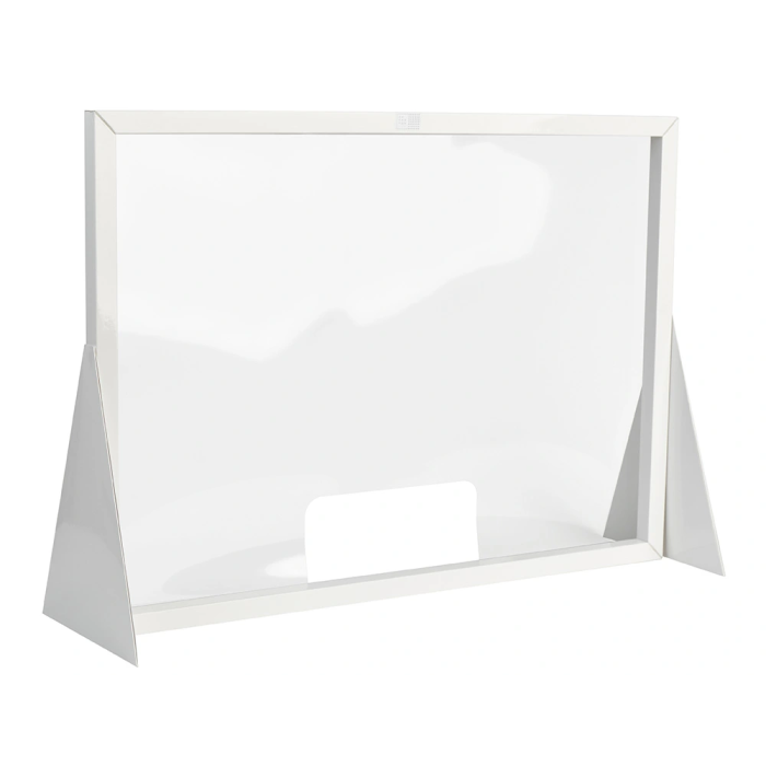 Q-connect Pantalla de Protección de Cartón Formato Horizontal 100x70 cm con Ventana Inferior 2