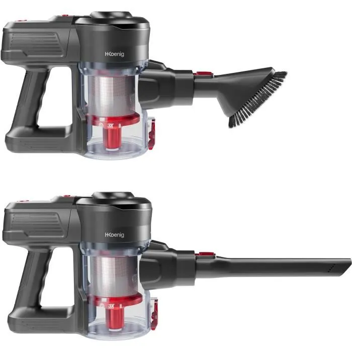 Hkoenig UP600 EasyClean Aspiradora Inalámbrica 2-en-1 con Batería de Litio hasta 40 min de Autonomía 4