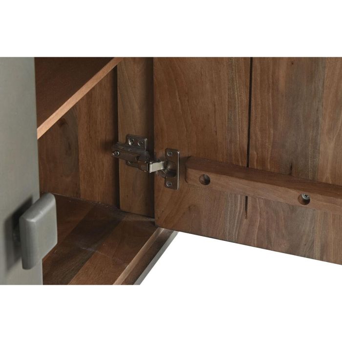 Aparador DKD Home Decor Gris oscuro Madera 177 x 38 x 75 cm 4 Aparador DKD Home Decor Gris oscuro Madera 177 x 38 x 75 cm 4