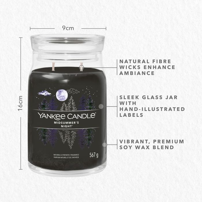 Vela Perfumada Yankee Candle 1629968E Negro 4 Vela Perfumada Yankee Candle 1629968E Negro 4