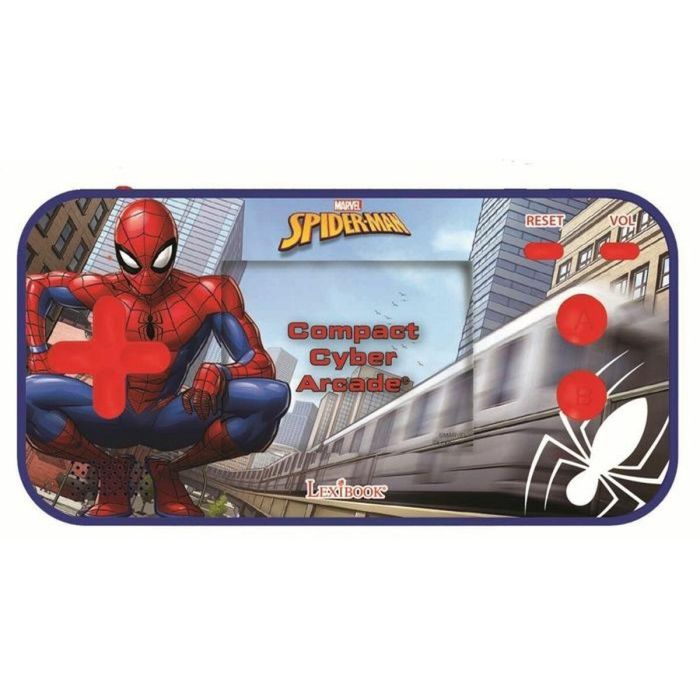 Consola de bolsillo cyber arcade pocket spiderman pantalla 1.8'' con 150 juegos incluidos.10 con spiderman 14x13x3.50 cm - modelos surtidos