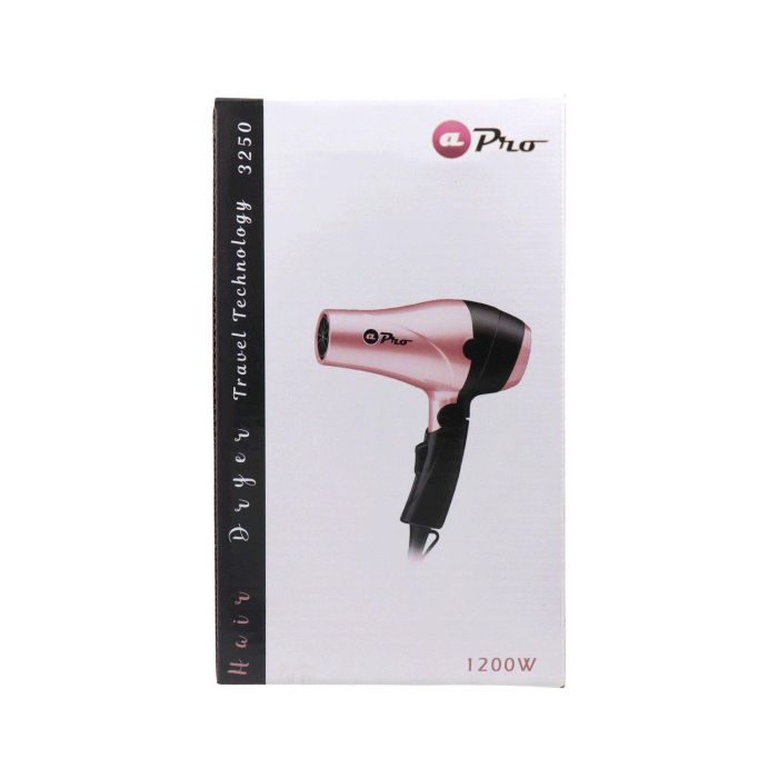 Albi Secador Travel Mini Rosa Oro 1200W 3250Pg