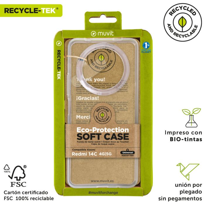 Funda para Móvil Muvit for Change Redmi 14C 3 Funda para Móvil Muvit for Change Redmi 14C 3