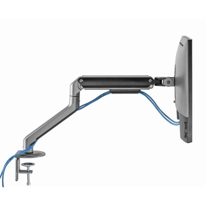 Gembird MA-DA1-05 Soporte de monitor de escritorio con brazo único, VESA, 32" (81.3 cm), 2-9 kg, Resortes de gas, Gris 1