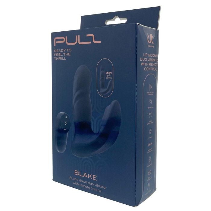 Vibrador Doble Estimulación Dream Toys Pulz Azul 1 Vibrador Doble Estimulación Dream Toys Pulz Azul 1