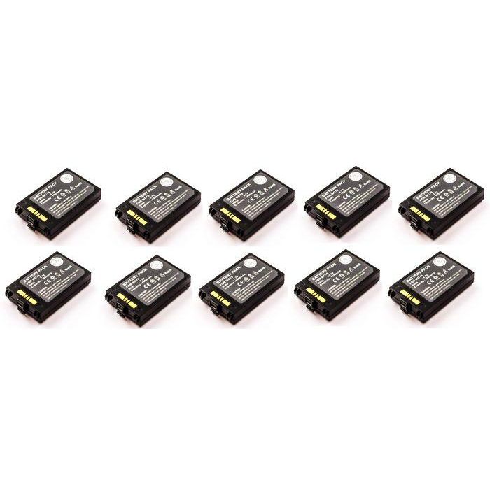 CoreParts Batería de Repuesto para Escáner de Código de Barras Symbol MC70 Li-ion 7Wh 3.7V 1950mAh - Pack de 10 unidades