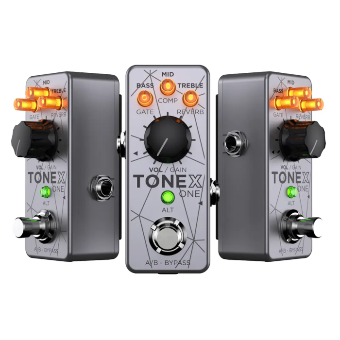 IKMULTIMED Pedal X One para Bajo Bass Edition, 20 Preajustes de Amplificadores Legendarios y Efectos Integrados, Diseñado y Fabricado en Italia 3