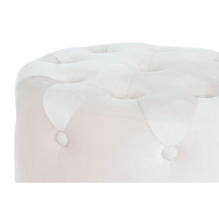 DKD Home Decor Reposapiés Rosa Dorado 60 x 45 x 60 cm Set de 3 2