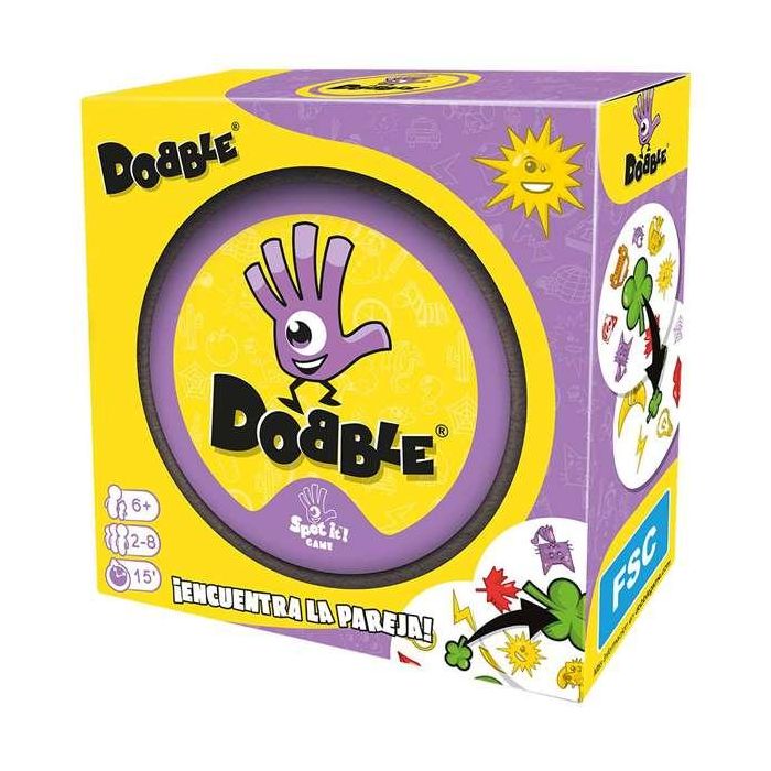 Asmodee Juego Dobble. Juego de cartas basado en la velocidad, observación y reflejos para niños y adultos. 11