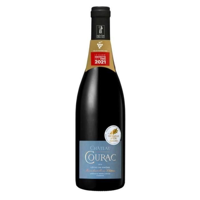 Château Courac 2015 Côtes du Rhône - Vino tinto del valle del Ródano 1