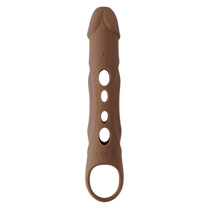 Funda para pene Zero Tolerance Marrón Ø 4,1 cm 10 Funda para pene Zero Tolerance Marrón Ø 4,1 cm 10