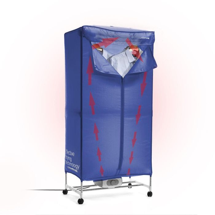 Secadora Eléctrica Portátil de 2 Alturas Dupledry Blue InnovaGoods 1200 W 4 Secadora Eléctrica Portátil de 2 Alturas Dupledry Blue InnovaGoods 1200 W 4