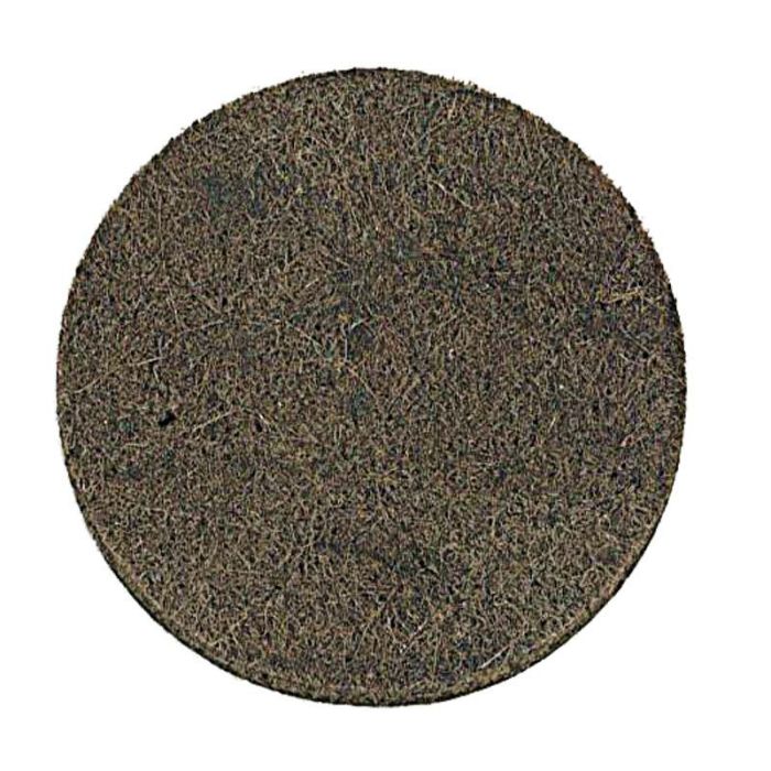 Herrajes Alk Fieltro Adhesivo Redondo 14mm Marrón - Pack 180 Piezas Antideslizantes para Protección de Suelos y Muebles