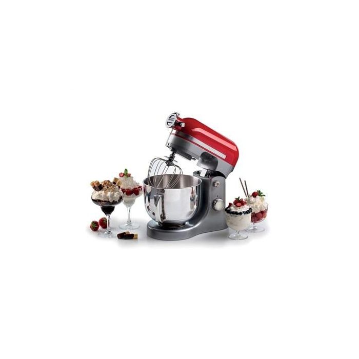 Ariete 1589/00 Robot de Cocina 5.5L 1600W Rojo con Accesorios para Amasar, Mezclar y Batir 6 Ariete 1589/00 Robot de Cocina 5.5L 1600W Rojo con Accesorios para Amasar, Mezclar y Batir 6