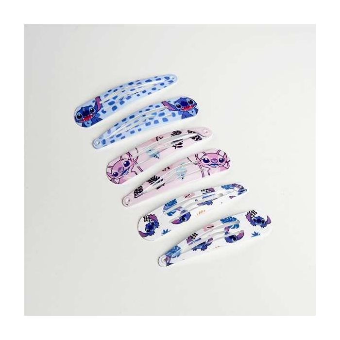 Cerdá Clips de Pelo Infantiles Disney Set 6 Piezas Accesorios Multicolor para Niñas, Edad Recomendada 3+ Años 1