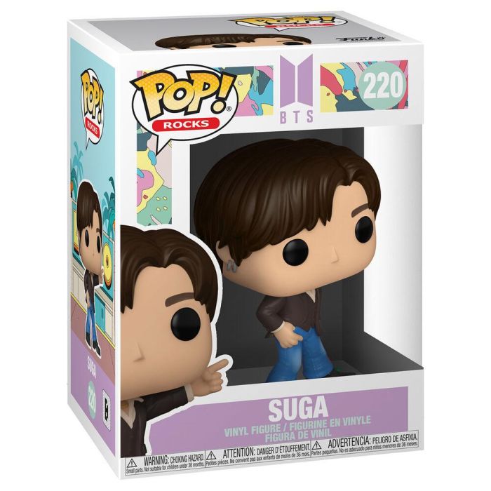 Funko Pop Estrellas de la Música BTS Suga - Figura de Vinilo de 9 cm con Caja Original 2 Funko Pop Estrellas de la Música BTS Suga - Figura de Vinilo de 9 cm con Caja Original 2