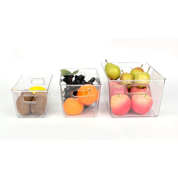 Caja Multiusos Dem Transparente 25,7 x 15,3 x 13,5 cm 7