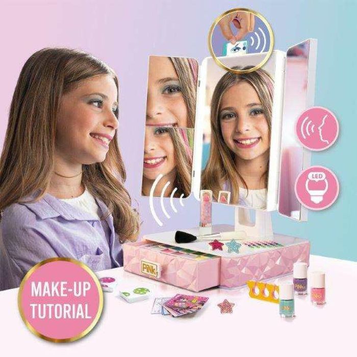 Pink It Espejo Studio Maquillaje Smart Vanity 40058 Nice 4 Pink It Espejo Studio Maquillaje Smart Vanity 40058 Nice 4