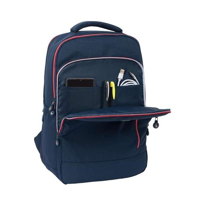 Safta Classic Mochila Portátil 15,6" Tablet USB 19,15L Azul 6