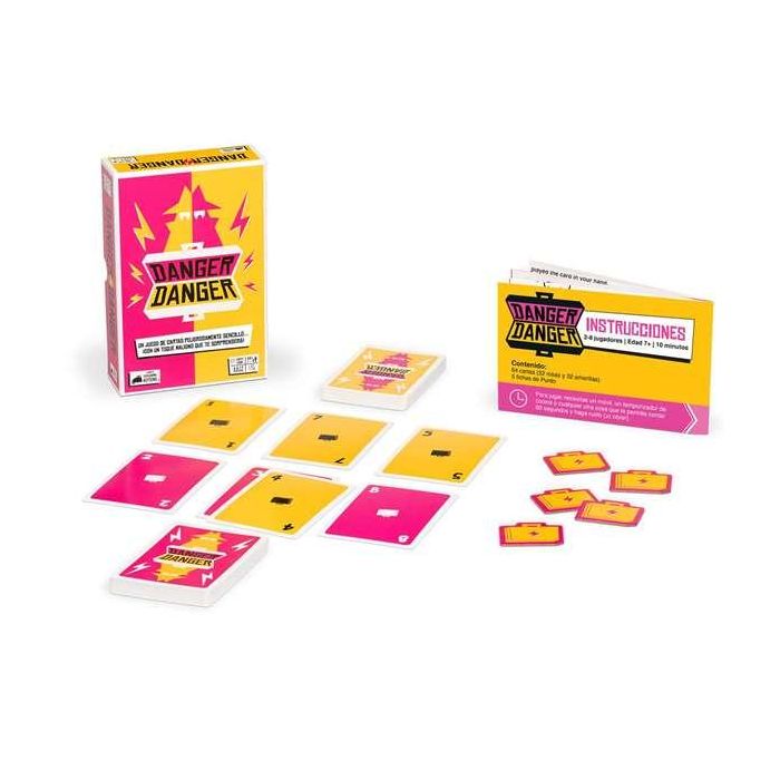 Exploding Kittens Danger Danger - Juego de Cartas de Estrategia por Equipos, Rápido y Dinámico, 2-8 Jugadores, 10 Minutos, Edad 7+ Español 2 Exploding Kittens Danger Danger - Juego de Cartas de Estrategia por Equipos, Rápido y Dinámico, 2-8 Jugadores, 10 Minutos, Edad 7+ Español 2