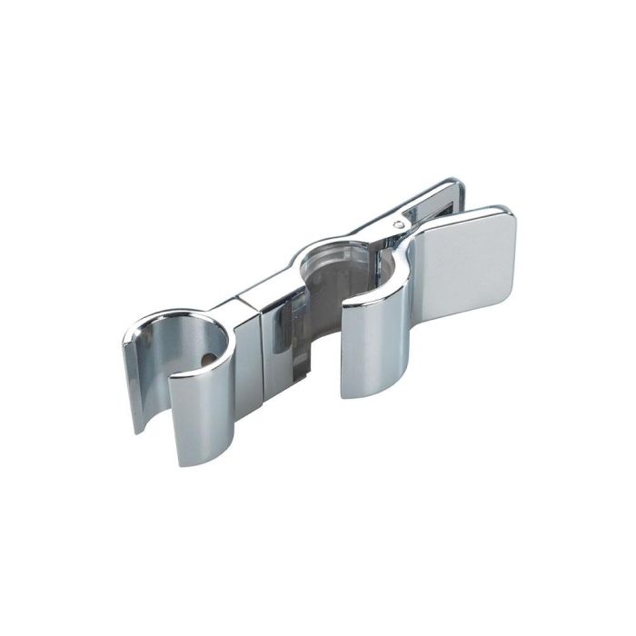 Wenko Soporte Ajustable de Cabezal de Ducha para Barras Ø 19-25mm de Metal y Acero Inoxidable 1
