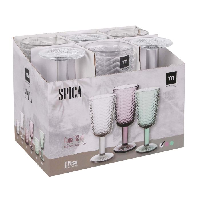 Copa Spica 320 cc transparente - La Mediterranea (36 Unidades) 5 Copa Spica 320 cc transparente - La Mediterranea (36 Unidades) 5
