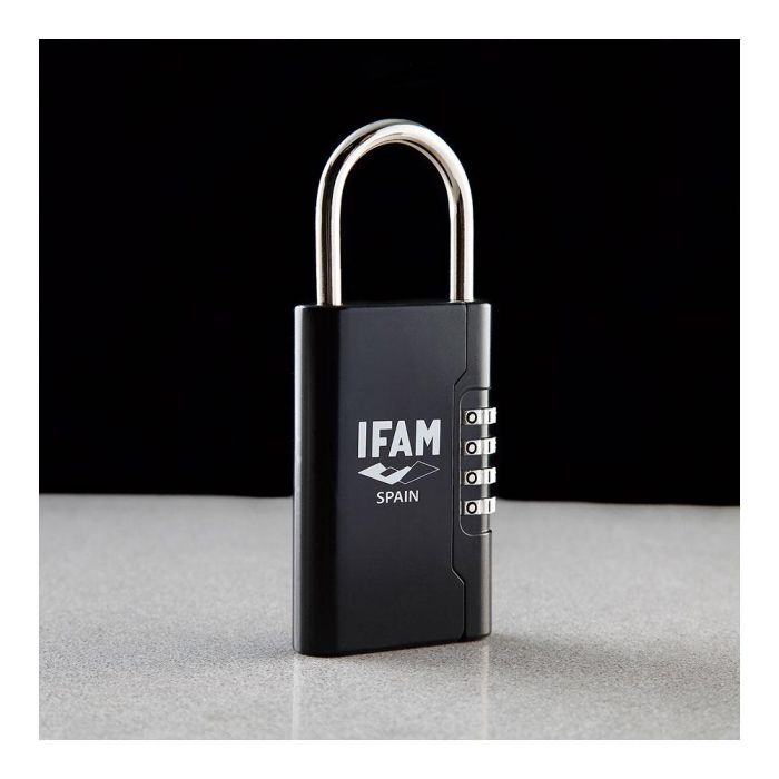 Ifam Guardallaves con arco G3, aleación de zinc, acero ø6.2mm, 4 rodillos 10 cifras, 10.000 combinaciones 3
