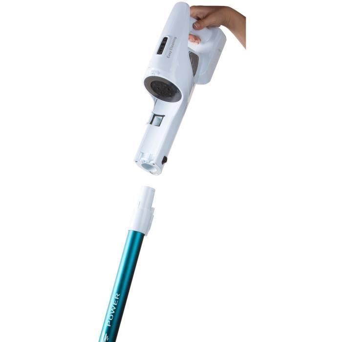 DOMO DO233SV - Aspirador escoba inalámbrico 2 en 1 - 2 velocidades - Sistema ciclónico - Autonomía 20min - Depósito de polvo 0,6L 1 DOMO DO233SV - Aspirador escoba inalámbrico 2 en 1 - 2 velocidades - Sistema ciclónico - Autonomía 20min - Depósito de polvo 0,6L 1