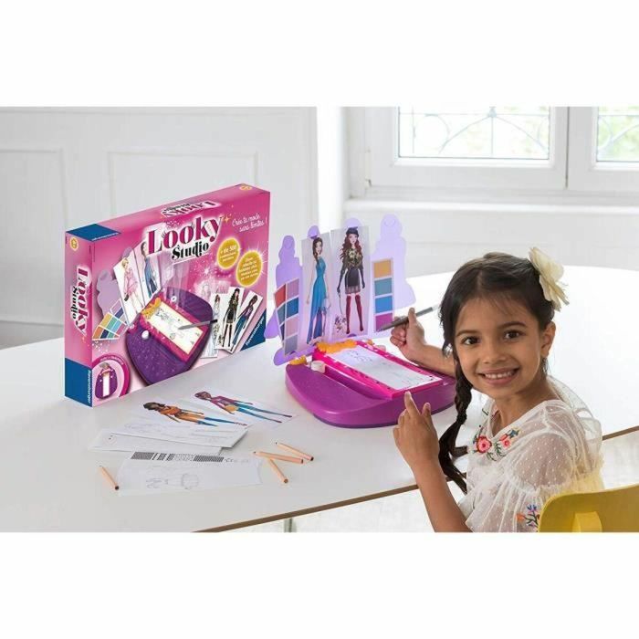 Ravensburger Looky Studio: Estudio de Diseño de Moda con LED para Niños y Niñas a partir de 6 Años 3