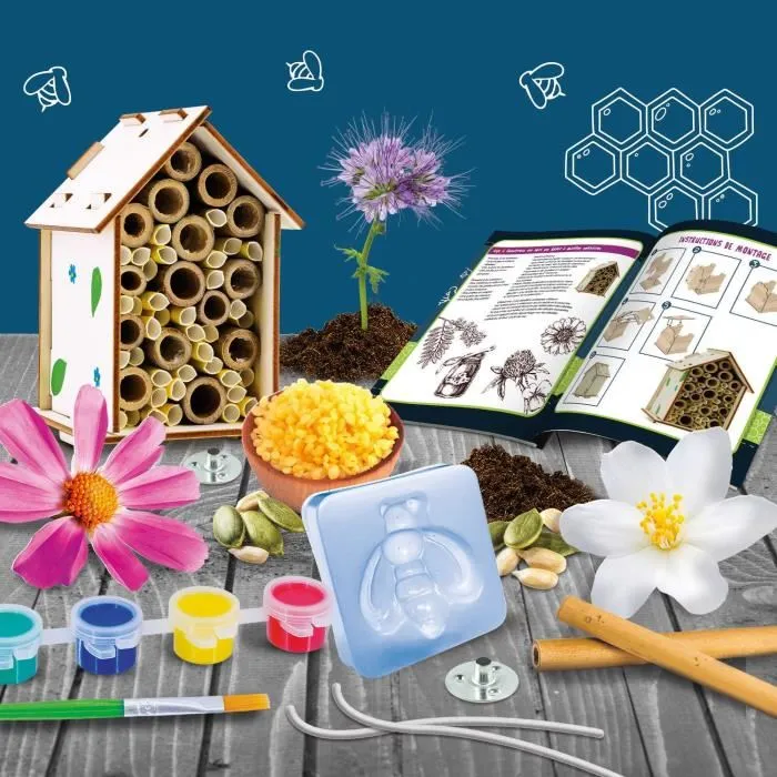 Lisciani Giochi LIS8008324110315 Laboratorio de Abejas - Kit Científico - Experimentos Variados 1