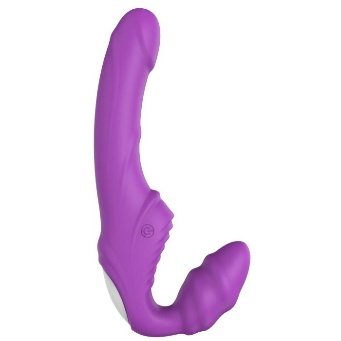 Consolador Doble Dream Toys Essentials Morado 3 Consolador Doble Dream Toys Essentials Morado 3