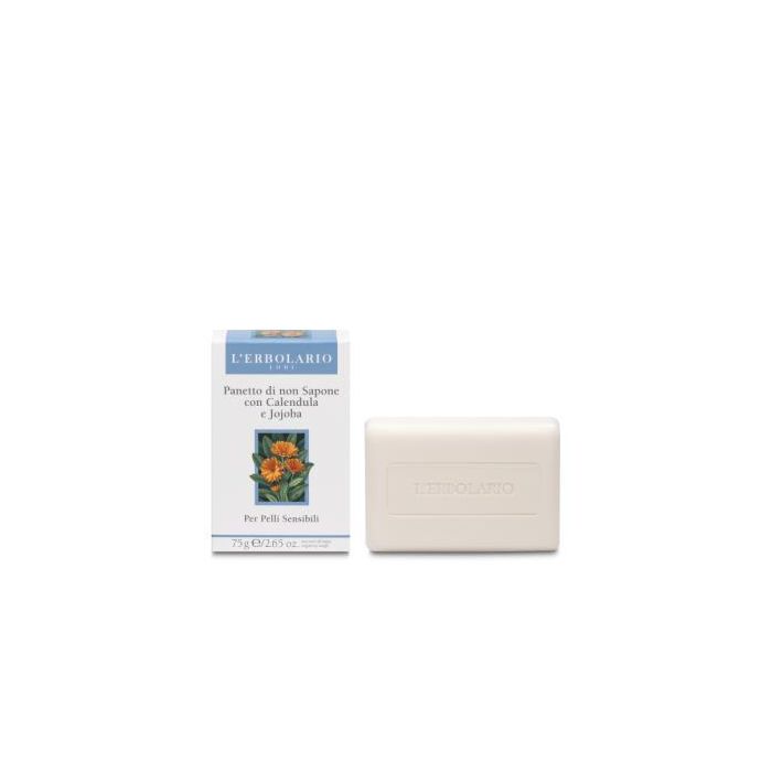 Jabon Sin Jabon Facial Calendula Jojoba Past 75Gr