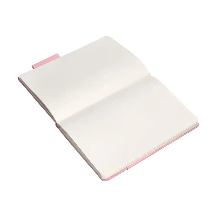 Antartik Cuaderno A4 Tapa Dura, 100 Hojas Lisas, Rosa Pastel, Gomilla, Marca Antartik Notes 8