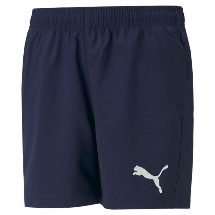 Pantalones Cortos Infantiles Puma Active  Azul 0 Pantalones Cortos Infantiles Puma Active  Azul 0