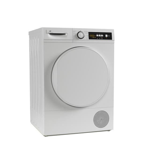 Secadora con bomba de calor CONTINENTAL EDISON CESL9PCWP1 - 9 kg - Ancho 59,6 cm - Clase A+ - Blanco 2 Secadora con bomba de calor CONTINENTAL EDISON CESL9PCWP1 - 9 kg - Ancho 59,6 cm - Clase A+ - Blanco 2