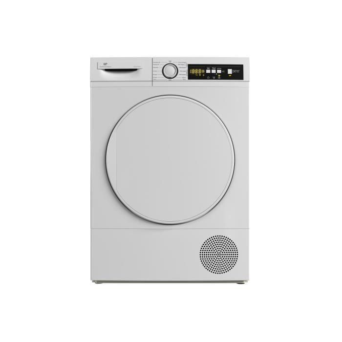 Secadora con bomba de calor CONTINENTAL EDISON CESL9PCWP1 - 9 kg - Ancho 59,6 cm - Clase A+ - Blanco Secadora con bomba de calor CONTINENTAL EDISON CESL9PCWP1 - 9 kg - Ancho 59,6 cm - Clase A+ - Blanco