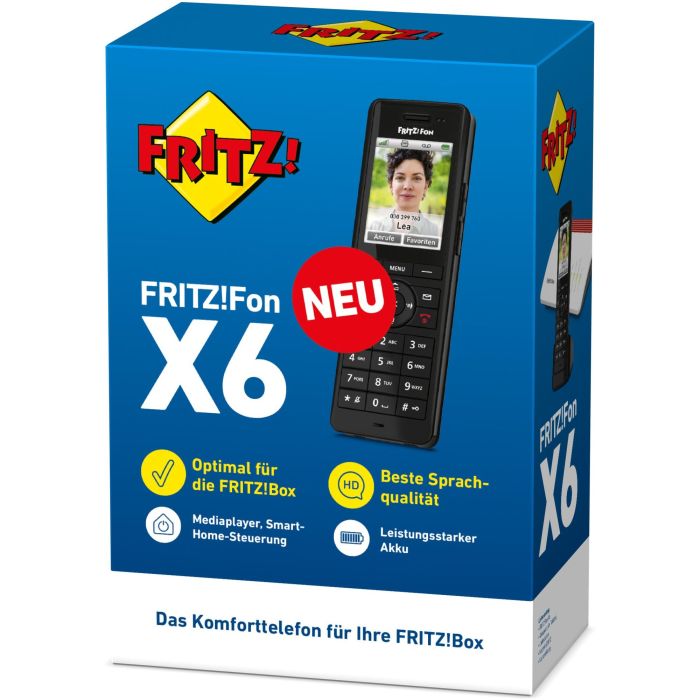 AVM FRITZ!Fon X6 negro 4