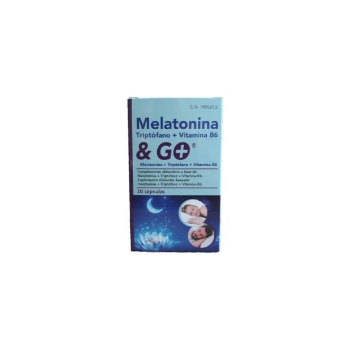 Melatonina + Triptofano + Vit. B6 30Cap. Melatonina + Triptofano + Vit. B6 30Cap.