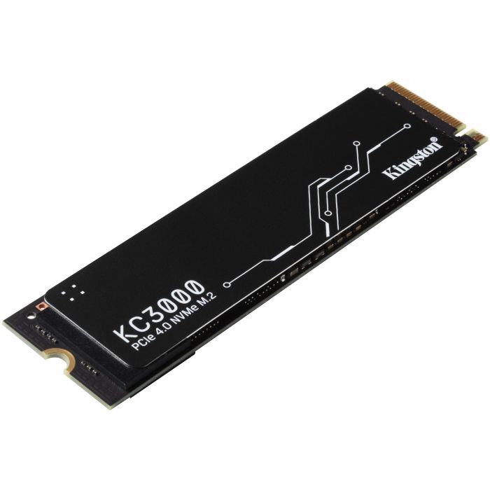 Kingston SKC3000D/2048G SSD NVMe KC3000 2048GB M.2 PCIe 4.0 Gen 4x4 3D TLC NAND Alto Rendimiento para Creación de Contenido 4K+ 2