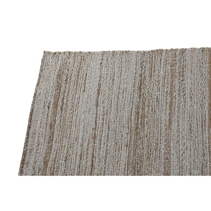 Alfombra Home ESPRIT Blanco Marrón Natural Boho 160 x 230 x 1 cm 5