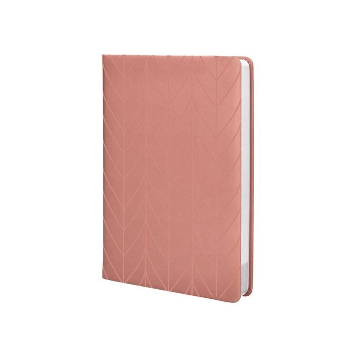 Agenda Encuadernada Liderpapel Lipsi A5 2025 Dia Pagina Color Rosa Melocoton Papel 70 gr 4