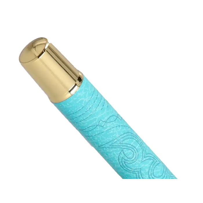 Belius Roller Wild West Turquesa Dorado Tinta Negra Caja de Diseño 9
