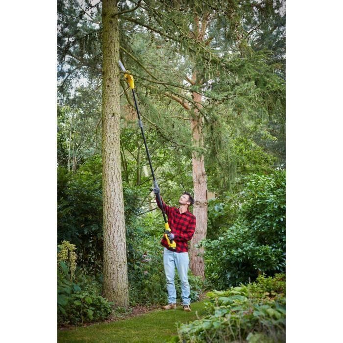 Podadora de pértiga inalámbrica - Stanley Fatmax - SFMCPS415B-XJ - 18 V - Cadena de 20 cm - Hasta 4,5 m - Batería no incluida 2