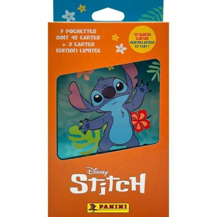 Panini PAN8051708021219 Caja Metálica para Cartas Coleccionables Stitch TC 7 Bolsillos 42 Cartas 4 Panini PAN8051708021219 Caja Metálica para Cartas Coleccionables Stitch TC 7 Bolsillos 42 Cartas 4