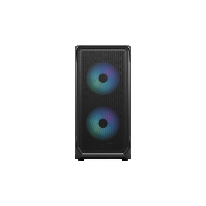 Fractal Design FD-C-FOC2A-03 Focus 2 Caja de PC Negra ATX, micro ATX, Mini-ITX con Ventana Lateral y Control RGB 1