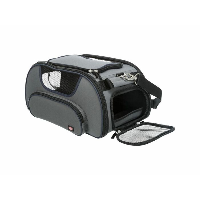 Bolso para Mascotas Trixie Airline Wings Azul Gris 28 × 23 × 46 CM 12