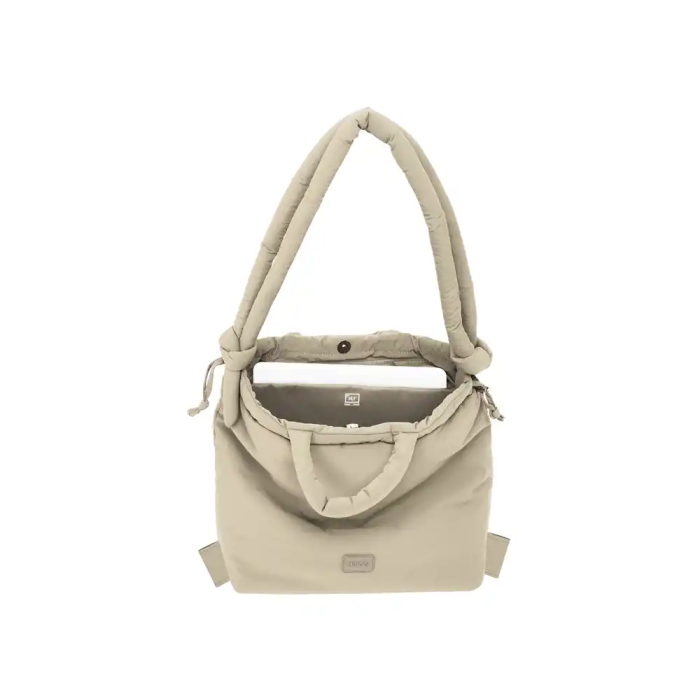 Safta Bolso Mochila Moos Capsula Beige Claro 310x400x170 mm 3