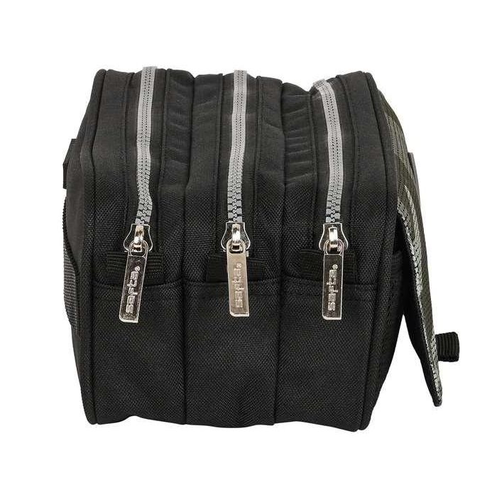 Estuche Escolar Safta Stone Negro 21,5 x 10 x 8 cm 6