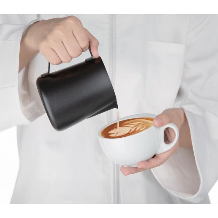 Inde Lechera Acero Inoxidable Negro 350 ml (7x9 cm) 7