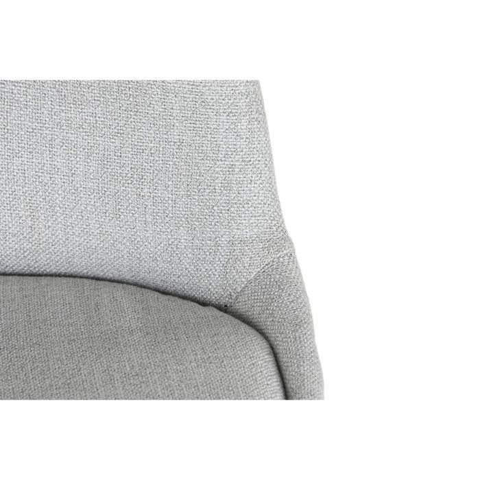 Silla Scandi DKD Home Decor Gris Claro 55 x 84 x 48 cm 2